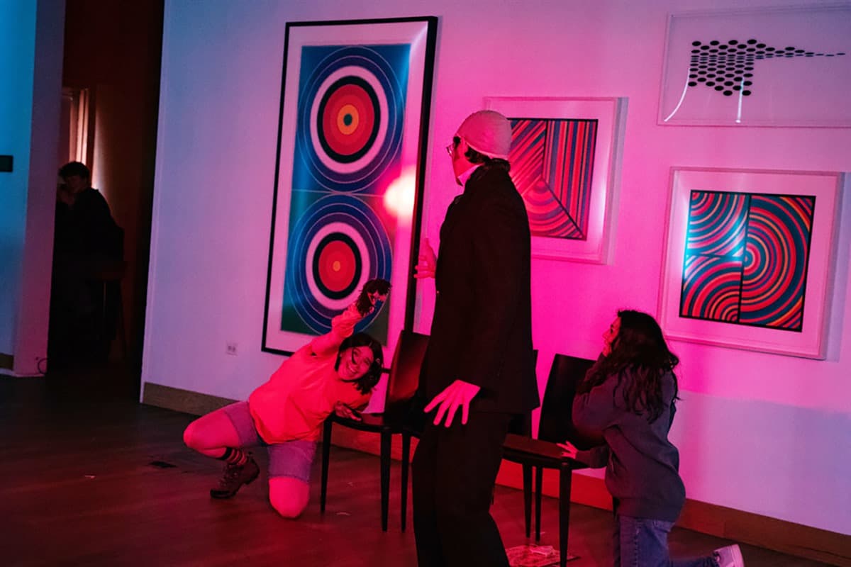 Graduates and current students of the College of Performing Arts at The New School perform “Beyond the 9th Floor,” a collection of three one-act plays written, acted, and produced by New Schoolers.
