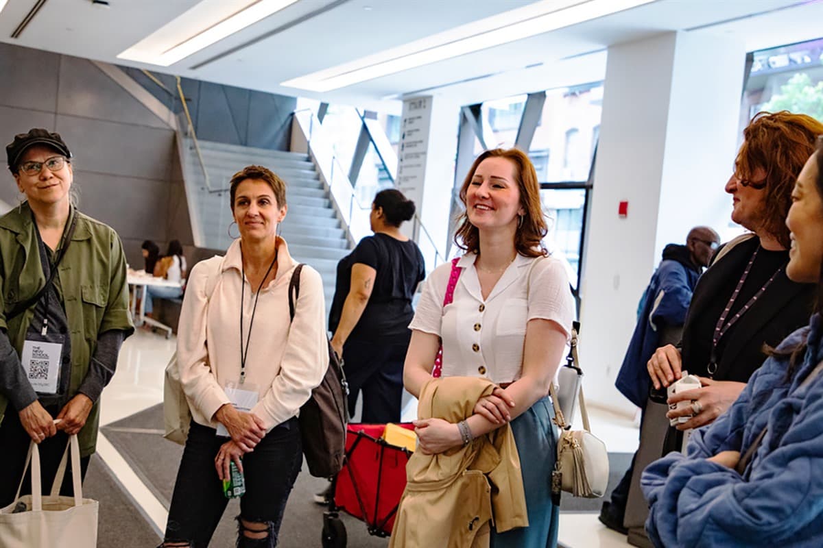 Led by Bowery Boys Walks, Reunion attendees joined expert guides on a tour of Greenwich Village for an exploration of The New School’s storied setting.