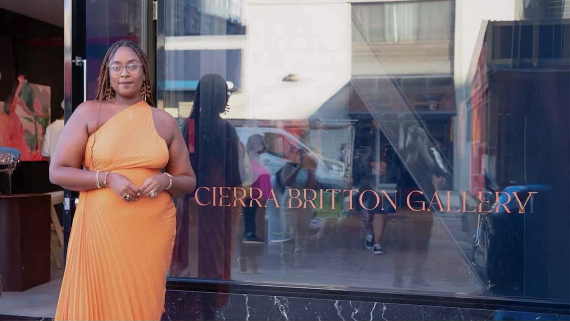 Alum Spotlight: Gallery Owner Cierra Britton Reflects on the Impact of Her Visual Studies Concentration