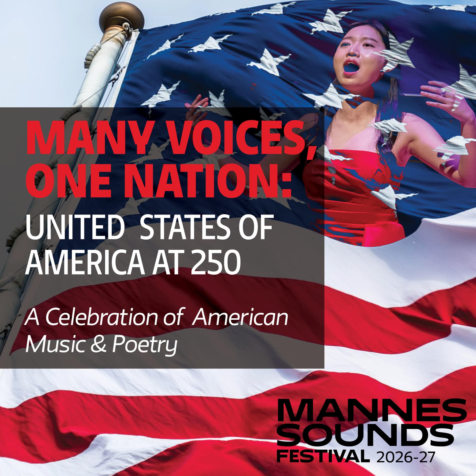 Mannes Sounds: Many Voices, One Nation—United States of America at 250