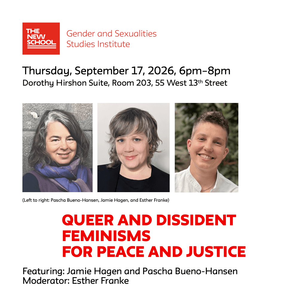 Queer and Dissident Feminisms for Peace and Justice